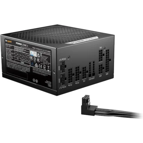 BEQUIET PSU POWER ZONE 2 1200W BP030EU, PLATINUM CERTIFIED, MODULAR CABLES, PURE WINGS 3 14CM SILENT FAN, 10YW.