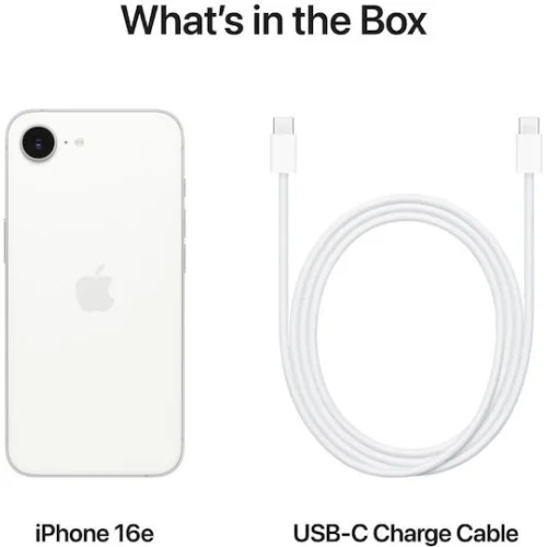 Apple iPhone 16e 512GB - White