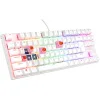 Genesis Gaming Keyboard Thor 303 Tkl White US  Mechanical RGB, Silent Switch, Hot Swap (NKG-2063) (GNSNKG-2063)