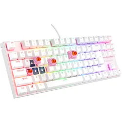 Genesis Gaming Keyboard Thor 303 Tkl White US  Mechanical RGB, Silent Switch, Hot Swap (NKG-2063) (GNSNKG-2063)