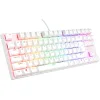 Genesis Gaming Keyboard Thor 303 Tkl White US  Mechanical RGB, Silent Switch, Hot Swap (NKG-2063) (GNSNKG-2063)