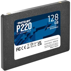 Patriot P220 128 GB Black SATA III 6 Gb/s 25