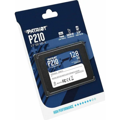 Patriot P210 512 GB Black SATA 6 Gb/s 25