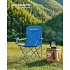 Songmics Camping Chair Set of 2 Blue 54x86x97cm (GCB08BU) (SNGGCB08BU)