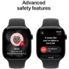 Watch Apple Watch Series 11 (2025) LTE 42mm Jet Black Aluminium Case with Sport Band S/M - Black