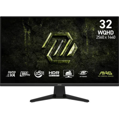 MSI MONITOR GAMING MAG 325QF E18V, FLAT RAPID VA WQHD, 32