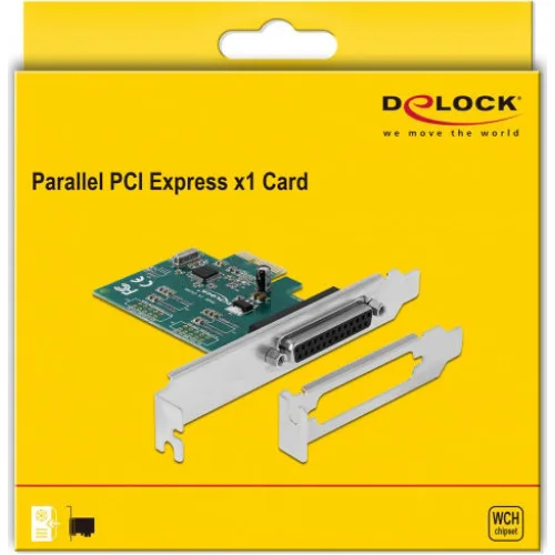 DELOCK PCI Express Card σε 1x Parallel IEEE1284 90412