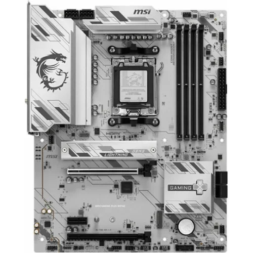 MSI MB B850 GAMING PLUS WIFI6E, SOCKET AMD AM5, CS AMD B850, 4 DIMM SOCKETS DDR5, DP/ HDMI, PCI-E GEN 5.0, 2.5G LAN, WIFI6E, ATX, 3YW.