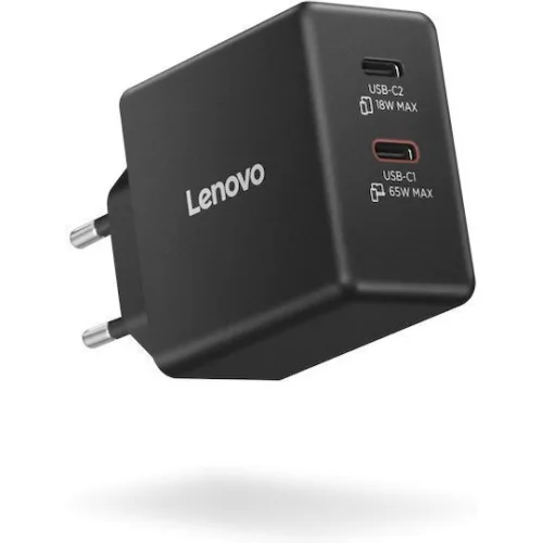 LENOVO Dual USB-C 65W GaN Charger