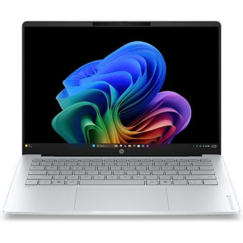 HP E0NR5EA laptop Copilot+ PC AMD Ryzen  AI 7 445 35.6 cm (14'') 2K 16 GB LPDDR5x-SDRAM 256 GB SSD Wi-Fi 6 (802.11ax) Windows 11 Home Silver