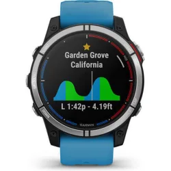 Garmin Quatix 7 Stainless Steel 47mm Smartwatch με Παλμογράφο (Marine)