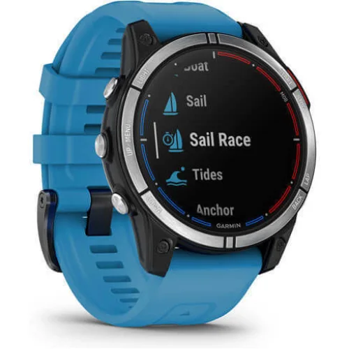 Watch Garmin Quatix 7 Standard Edition GPS 47mm Blue Band - Blue