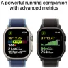 Apple Watch Ultra 3 Titanium 49mm Αδιάβροχο με eSIM και Παλμογράφο (Natural Titanium Case with Blue/Bright Blue Trail Loop - M/L)