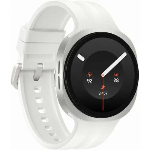 Samsung Galaxy Watch 9 Aluminium 40mm Αδιάβροχο με Παλμογράφο (Cream)