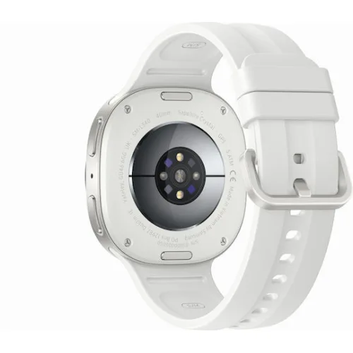 Samsung Galaxy Watch 9 Aluminium 40mm Αδιάβροχο με Παλμογράφο (Cream)