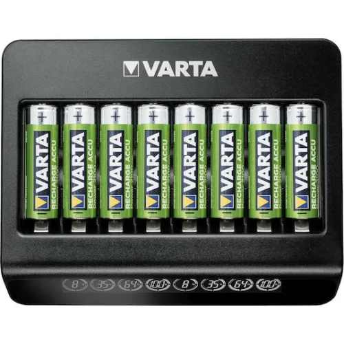 LCD Multi Charger+ 8 Μπαταριών Ni-MH Μεγέθους AA/AAA (Δεν περιλαμβάνονται μπαταρίες)