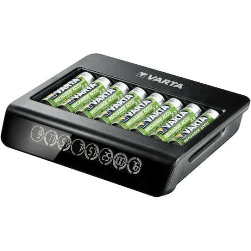 LCD Multi Charger+ 8 Μπαταριών Ni-MH Μεγέθους AA/AAA (Δεν περιλαμβάνονται μπαταρίες)