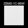 Sonoff Zbm51c86w Διακόπτης Τοίχου Αφής Wi-Fi Μονός με Πλαίσιο Λευκός