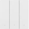Sonoff Zbm53c86w Διακόπτης Τοίχου Αφής Wi-Fi Τριπλός με Πλαίσιο Λευκός