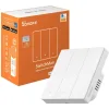Sonoff Zbm53c86w Διακόπτης Τοίχου Αφής Wi-Fi Τριπλός με Πλαίσιο Λευκός
