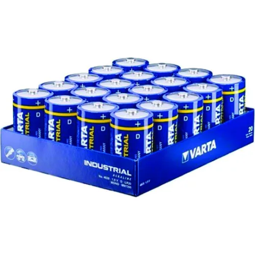 Varta Industrial Αλκαλικές Μπαταρίες D 1.5V 20τμχΚωδικός: V4020