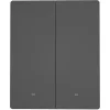 Sonoff M52c80 Χωνευτός Διακόπτης Τοίχου Wi-Fi Διπλός με Πλαίσιο ΜαύροςΚωδικός: M5-2C-80
