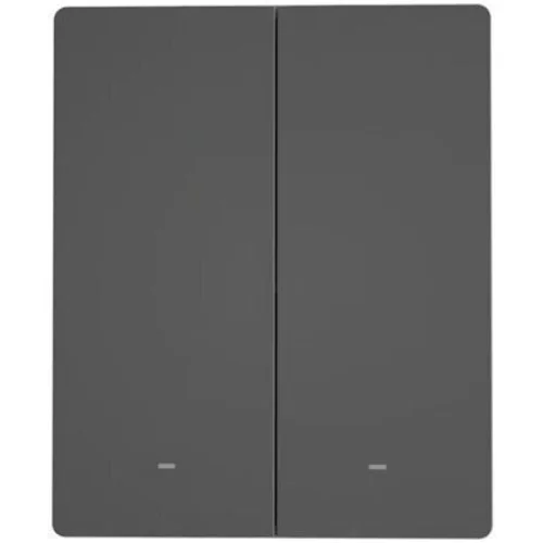 Sonoff M52c80 Χωνευτός Διακόπτης Τοίχου Wi-Fi Διπλός με Πλαίσιο ΜαύροςΚωδικός: M5-2C-80