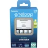 Panasonic Eneloop Basic BQ-CC51 Φορτιστής 4 Μπαταριών Ni-MH Μεγέθους AA/AAA σε Λευκό χρώμα