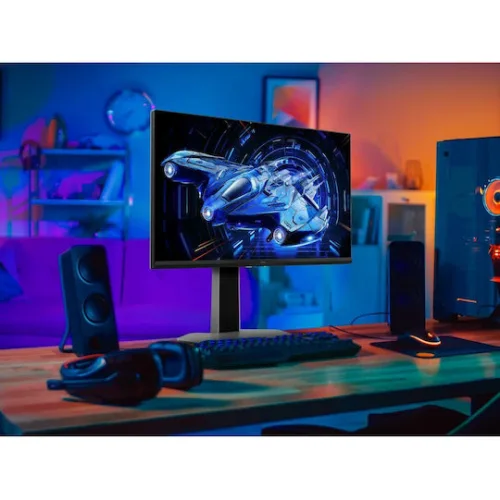 TCL 25G64 QD-Mini LED HDR Gaming Monitor 24.5" FHD 1920x1080 300Hz Ασημί