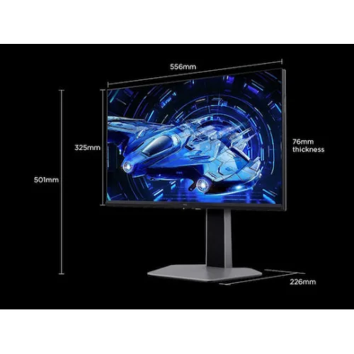 TCL 25G64 QD-Mini LED HDR Gaming Monitor 24.5" FHD 1920x1080 300Hz Ασημί