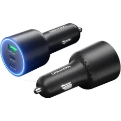 Vention Φορτιστής Αυτοκινήτου 100W με Θύρες: 1xUSB-A 2xType-C
Κωδικός: FFQB0