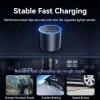 Vention Φορτιστής Αυτοκινήτου 100W με Θύρες: 1xUSB-A 2xType-CΚωδικός: FFQB0