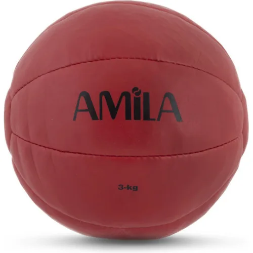 AMILA Μπάλα Medicine 3kg σε Κόκκινο ΧρώμαΚωδικός: 44513