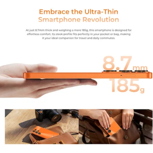 Oukitel C26 Dual SIM (6/128GB) Πορτοκαλί