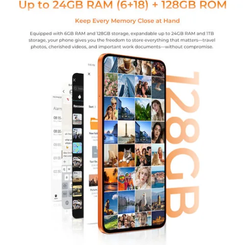 Oukitel C26 Dual SIM (6/128GB) Πορτοκαλί