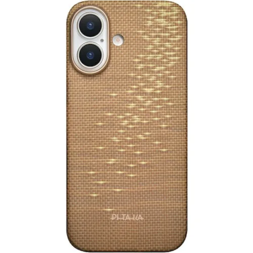 Pitaka Ultra-slim Back Cover Aramid Fiber 0.1mm Χρυσό (iPhone 17)Κωδικός: KI1701AG-15