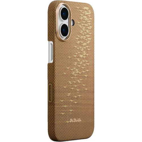 Pitaka Ultra-slim Back Cover Aramid Fiber 0.1mm Χρυσό (iPhone 17)Κωδικός: KI1701AG-15