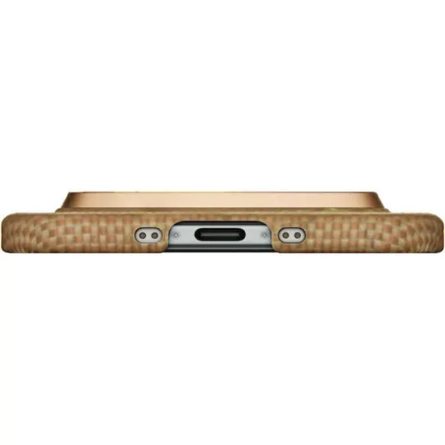 Pitaka Ultra-slim Back Cover Aramid Fiber 0.1mm Χρυσό (iPhone 17)Κωδικός: KI1701AG-15