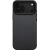 Pitaka Back Cover Aramid Fiber / Πλαστικό / Σιλικόνης / Tempered Glass 0.1mm Μαύρο (iPhone 18 Pro / 17 Pro)Κωδικός: KI1701PB