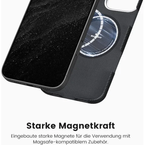 Pitaka UltraGuard Back Cover Aramid Fiber 0.1mm Μαύρο (iPhone 18 Pro Max / 17 Pro Max)Κωδικός: KI1701PBM