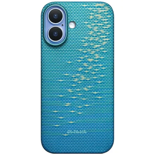 Pitaka Back Cover Aramid Fiber / Πλαστικό 1mm Μπλε (iPhone 17)Κωδικός: KI1702AG-22