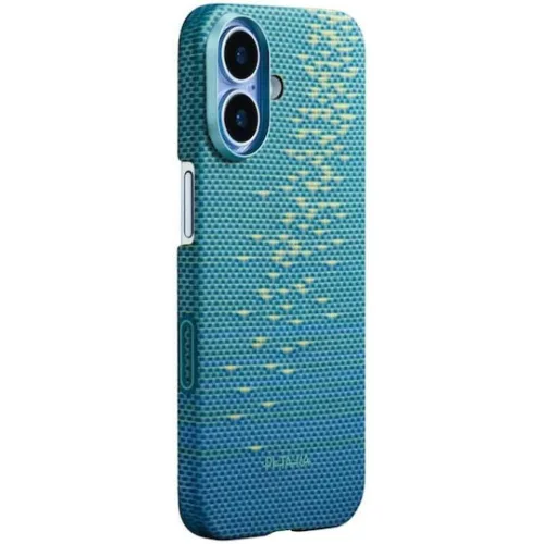 Pitaka Back Cover Aramid Fiber / Πλαστικό 1mm Μπλε (iPhone 17)Κωδικός: KI1702AG-22