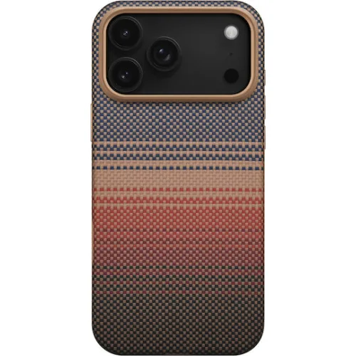 Pitaka Back Cover Aramid Fiber 2mm Πορτοκαλί (iPhone 2025 Pro, Pitaka)Κωδικός: 4385