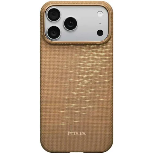 Pitaka Ultra-slim Back Cover Aramid Fiber 1mm Μπεζ (iPhone 18 Pro / 17 Pro)