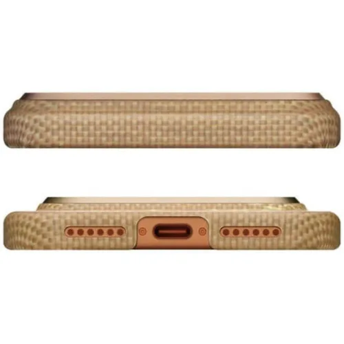 Pitaka Ultra-slim Back Cover Aramid Fiber 1mm Μπεζ (iPhone 18 Pro / 17 Pro)