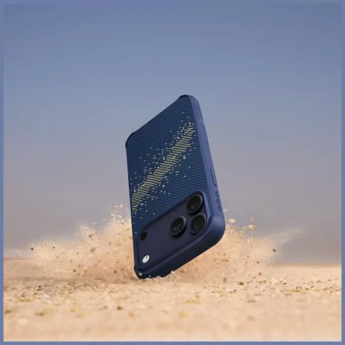 Pitaka Back Cover Aramid Fiber 0.1mm Πολύχρωμο (iPhone 18 Pro / 17 Pro)Κωδικός: KI1705MGP-84