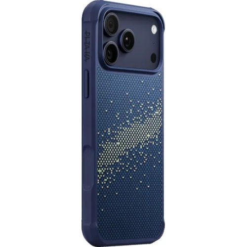 Pitaka Back Cover Aramid Fiber 0.1mm Πολύχρωμο (iPhone 18 Pro / 17 Pro)Κωδικός: KI1705MGP-84