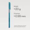 Magsafe Case Iphone 17 Pro Pitaka Ultra Slim Lucid Blue Case BlueΚωδικός: KI1706AG