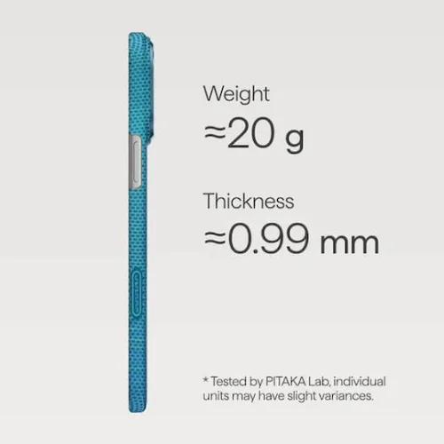 Magsafe Case Iphone 17 Pro Pitaka Ultra Slim Lucid Blue Case BlueΚωδικός: KI1706AG