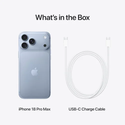 Apple iPhone 18 Pro Max (12/2TB) Glacier